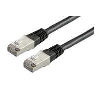 Patchkabel 5m schwarz Cat5e S-FTP RJ45 auf RJ45