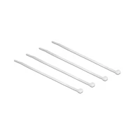 Kabelbinder, 10cm, durchsichtig (Packung mit