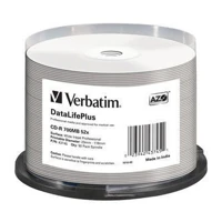 DataLifePlus, 50x CD-R, 700MB 52x, weiß, mit
