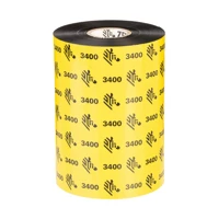 3400 Wax/Resin, Schwarz, 110 mmx450m -