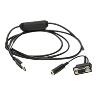USB-Kabel, USB Stecker zu DB-9, Gleichstromstecker -