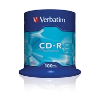 100x CD-R, 700MB (80min) 52x, Spindel