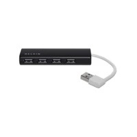 Ultra-Slim Travel, Hub, 4x USB 2.0, Desktop