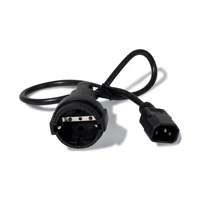Stromkabel, power CEE 7/7 Buchse zu IEC 60320 C14 -