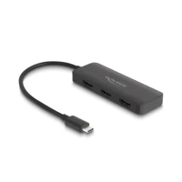 DeLock USB Type-C Splitter (DP Alt Mode) zu 3 x HDMI MST 4