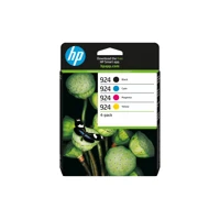 HP 924 - 4er-Pack - Schwarz, Gelb, Cyan, Magenta - ori