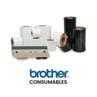 Brother Vinyl - laminiert - permanenter Klebstoff - Gelb