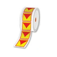Brother Klebstoff - Gelb, Rot - 42.5 x 50 mm 500 Etikett(en