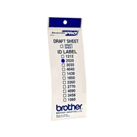 Brother ID2020, 20x20mm 12Etiketten