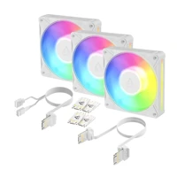 Arctic BioniX P12 A-RGB white 3 pack retail