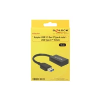 DeLock Converter USB 3.1 Gen 2 Type-A Stecker > USB Type-C -