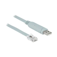 DeLock Kabel seriell, USB Stecker zu RJ-45 Stecker, 1m -