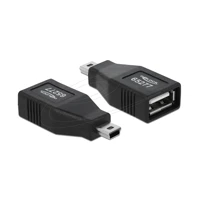 DeLock USB adapter, USB-Adapter, USB Buchse zu mini-USB