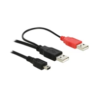 DeLock USB-Kabel, USB, USB (nur Strom) Stecker zu Mini-USB