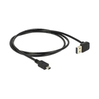 DeLock EASY-USB, USB-Kabel, Mini-USB, Typ B Stecker zu USB