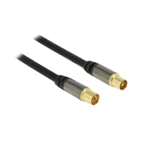 DeLock Antennenkabel, UHF-Steckverbinder Buchse zu UHF-Ste