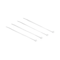 DeLock Kabelbinder, 20cm, durchsichtig (100er-Packung)