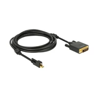 DeLock Videokabel, Mini DisplayPort Stecker zu DVI-D Steck