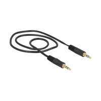 DeLock Audiokabel, mini-phone stereo 3,5mm Stecker zu mini