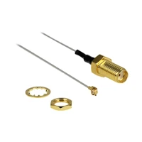 DeLock Antennenkabel, I-PEX Buchse zu SMA Stecker, 20cm, K
