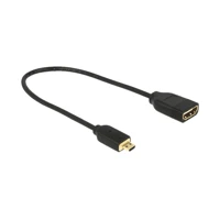 DeLock HDMI-Adapter, HDMI Buchse zu 19 pin micro HDMI Type