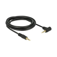 DeLock Audiokabel, mini-phone stereo 3,5mm Stecker zu mini
