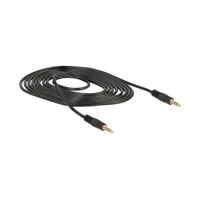 DeLock Audiokabel, mini-phone stereo 3,5mm Stecker zu mini
