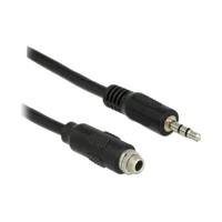 DeLock Audioverlängerungskabel, mini-phone stereo 3,5mm Bu