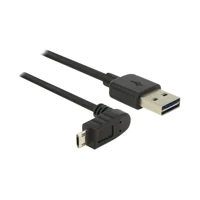 DeLock USB-Kabel, USB Stecker gerade zu Micro-USB Typ B St