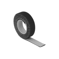 DeLock Klettverschluss, 1m, Schwarz