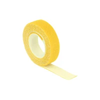 DeLock Klettverschluss, 1m, gelb