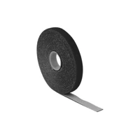 DeLock Klettverschluss, 5m, Schwarz