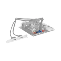 DeLock Converter M.2 Key B+M Stecker > 2x USB 3.0 Pin Head