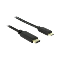 DeLock USB-Kabel, USB-C Stecker zu Micro-USB Typ B Stecker