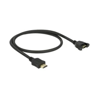 DeLock HDMI-Verlängerungskabel mit Ethernet, HDMI Stecker