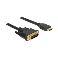DeLock Adapterkabel, Single Link, HDMI Stecker zu DVI-D St