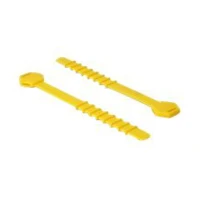 DeLock Kabelbinder, 12cm, gelb (10er-Packung)