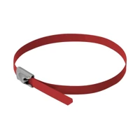 DeLock Kabelbinder, 40cm, Rot (10er-Packung)