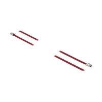 DeLock Kabelbinder, 50cm, Rot (10er-Packung)