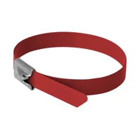 DeLock Kabelbinder, 40cm, Rot (10er-Packung)
