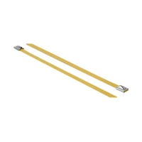DeLock Kabelbinder, 20cm, gelb (10er-Packung)