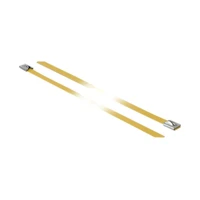 DeLock Kabelbinder, 50cm, gelb (10er-Packung)