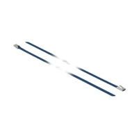 DeLock Kabelbinder, 30cm, Blau (10er-Packung)