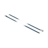 DeLock Kabelbinder, 40cm, Blau (10er-Packung)