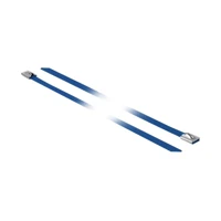 DeLock Kabelbinder, 50cm, Blau (10er-Packung)