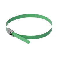 DeLock Kabelbinder, 20cm, grün (10er-Packung)