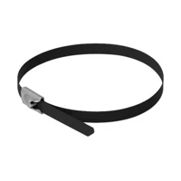 DeLock Kabelbinder, 40cm, Schwarz (10er-Packung)