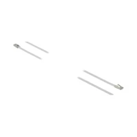 DeLock Kabelbinder, 30cm, weiß (10er-Packung)