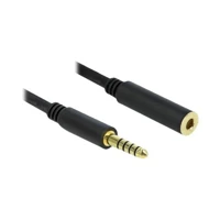 DeLock Audioverlängerungskabel, Symmetrisches Stereo 4,4mm