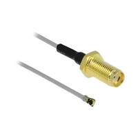 DeLock Antennenkabel, SMA Buchse zu MHF 4L Stecker, 50cm
